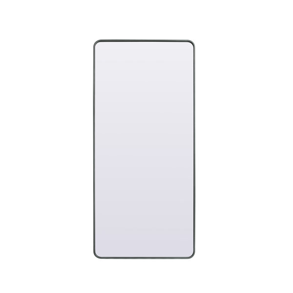 Sabine Metal Rounded Rectangle Floor Mirror Reviews Allmodern